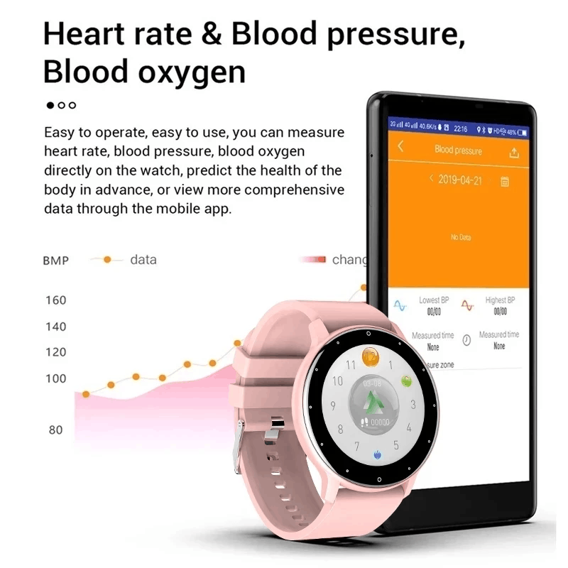 LIGE Women Smart Band Watch Re - Watches Ladies Smartwatch ulasan dan harga