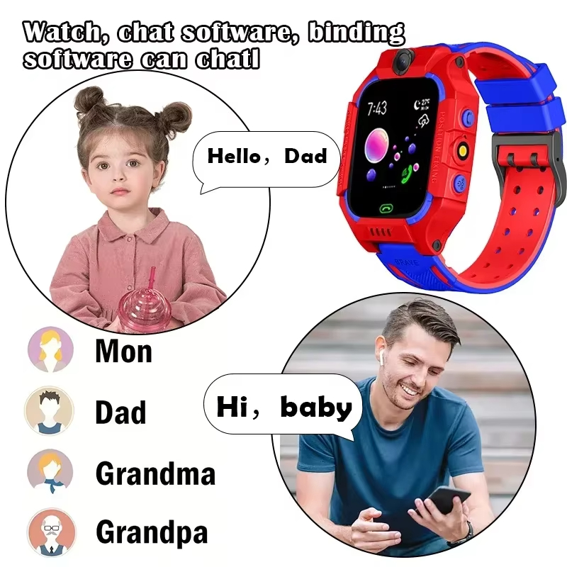 Lenov HOT 5G Children Camera S - Smartwatch Watches Price ulasan dan harga